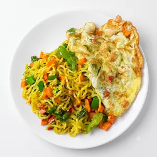 Noodles and Egg
