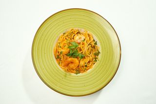 Spaghete cu fructe de mare