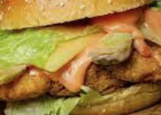 Burger chicken classico menù