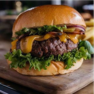 Burger de vaca Madurada