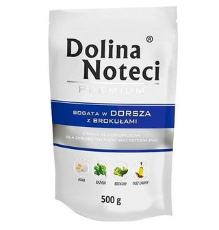 Dolina Noteci Premium Dorsz Z Brokułami 500g