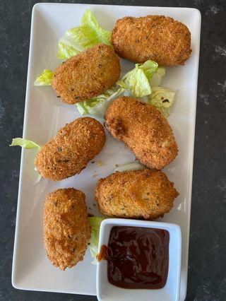 Tapa De Croqueta De Ibérico