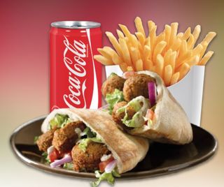 Kebab Al Plato De Ternera Con Arroz