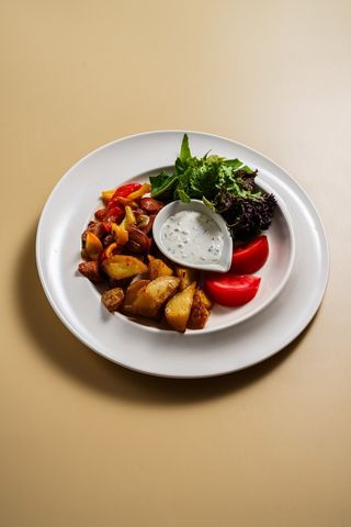 Сытный завтрак 