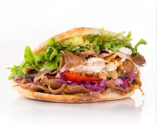 Kebab Con Patatas Dentro