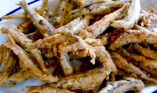 Tapa De Boquerones Fritos