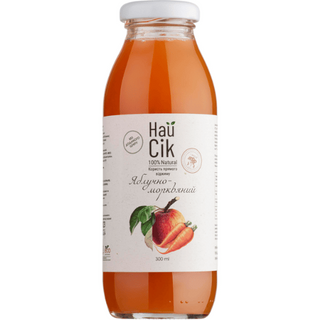 Сік Найсік яблучно-морквяний неосвітлений пастеризований 0,3 л
