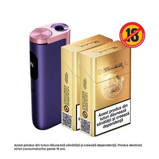 Starter Kit glo™ Hyper PRO Purple Sapphire + Dunhill designed for glo Copper Tobacco