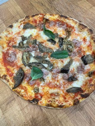 Melanzane e salsiccia (disponibile solo a cena)