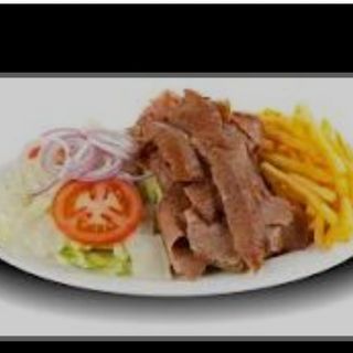 Plato Carne, Patatas Fritas Y Refresco