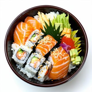 Sushi Bowl De Salmón