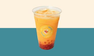 Yellow Bubble Tea