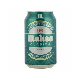 Cerveza Mahou Clásica Lata 33cl.