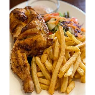1/4 Chicken + Fries