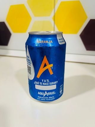 Aquarius Naranja lata 330ml.