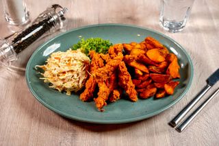 Meniu cu șnițel de pui