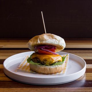 Cheddar burger