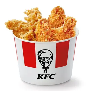 Bucket 2 Tender Crispy, 3 Hot Wings