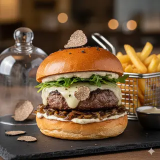 Hamburguesa Trufada