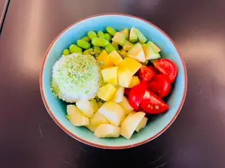 Poke vegetariano