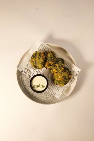 Кюфтенца от спанак и сирена