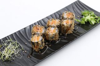 Maki Crispy Salmón (6 Pzs.)