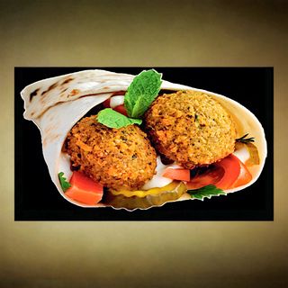 Piadina felafel menù