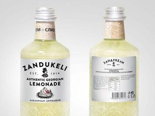 Лимонад Zandukeli Крем-сода (500ml)