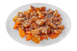 Курица с кисло-сладким соусом
