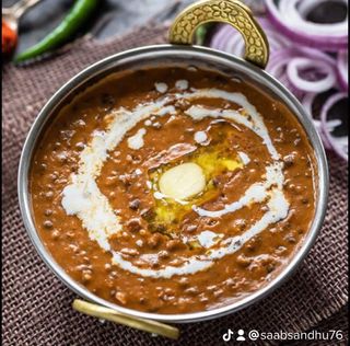 Dal makhini + basmati chawal 