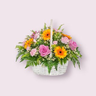 Koszyczek kolorowy ogród