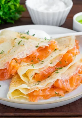 Crêpe Saumon