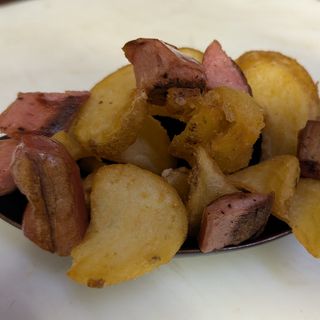 Patatine fritte con Wurstel