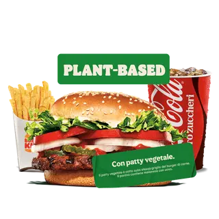 Whopper - Gustalo anche Plant Based