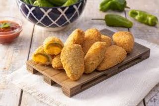 32. Ración De Jalapeños Verdes Con Queso (6 Uds.)