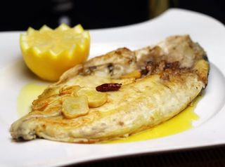 Dorada al horno con cherrys