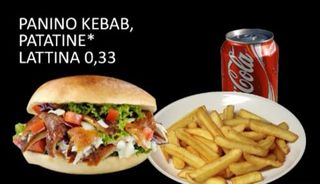 Menù 1 panino kebab