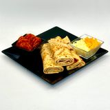 Палачинка с Чоризо, моцарела и чедър