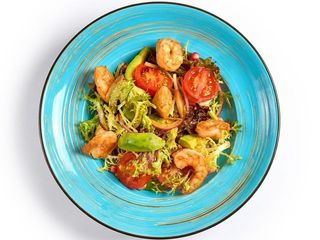 Салат з креветками та авокадо (275g)