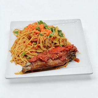 Stir Fry Spag And Turkey