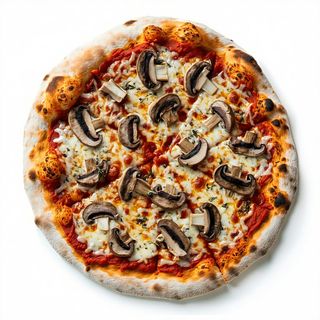 Pizza rossa - profumo di bosco