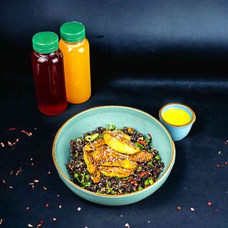 Combo Chicken Teriyaki Fried Rice Bowl + Booster!