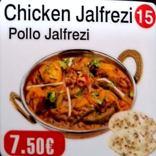 15 Chicken Jalfrezi