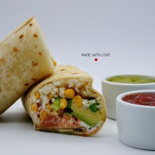 Crea il tuo burrito de La Casa