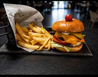 The Derby's burger