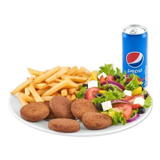 Talerz Falafel, Pepsi 0.33l