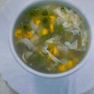 21 Zuppa di pollo con mais