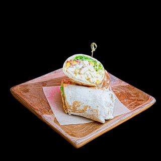 Wrap curry chicken