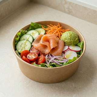 Salade au Saumon fumé 