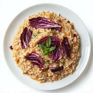 Risotto al radicchio di Treviso